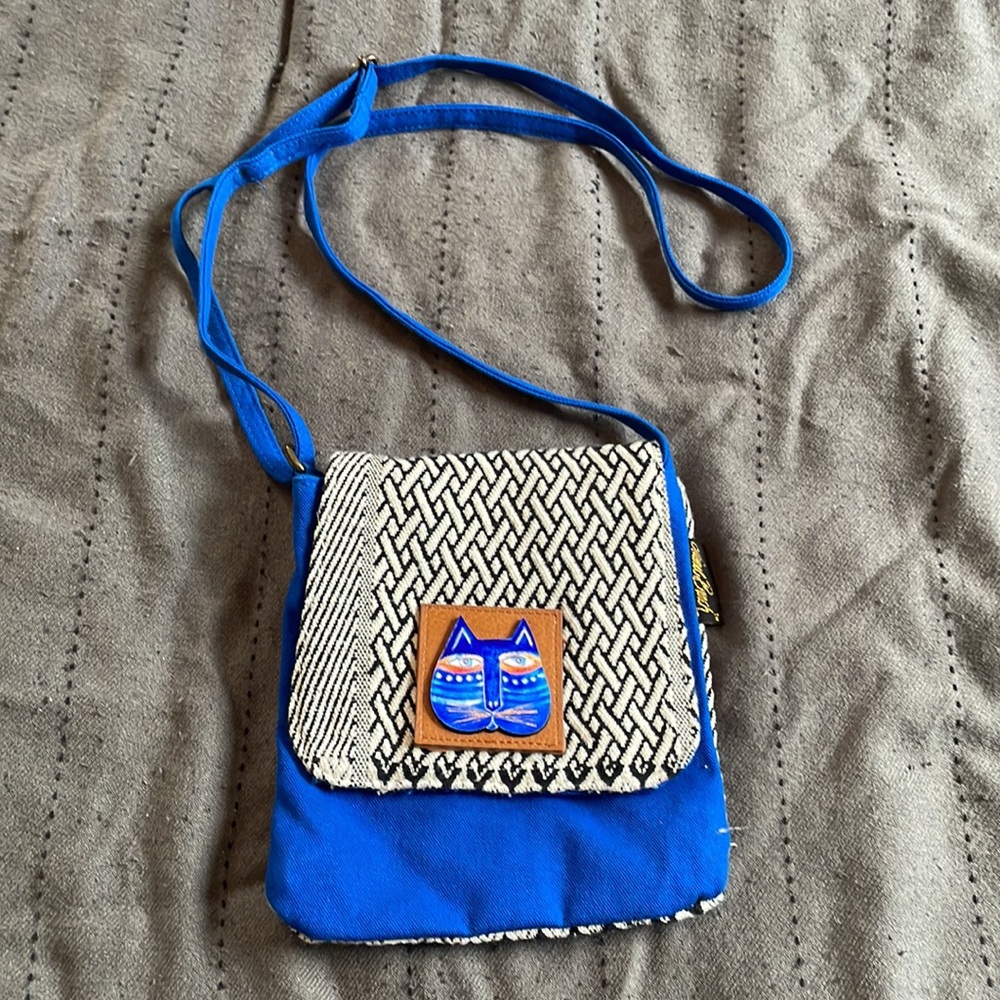 Laurel Burch cat crossbody bag